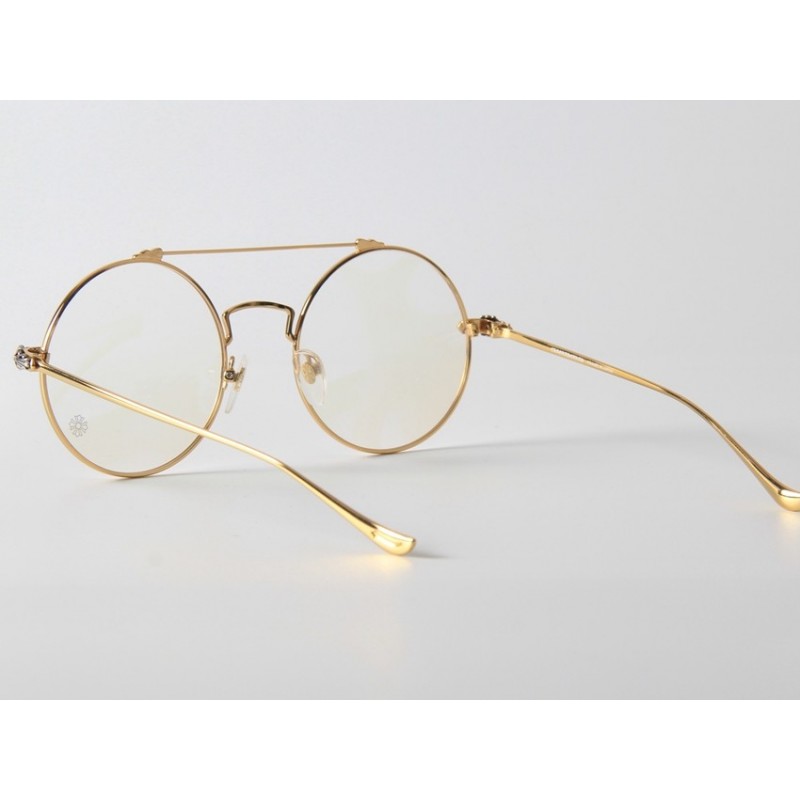 Chrome Hearts PRAWN QUEEN Eyeglasses In Gold