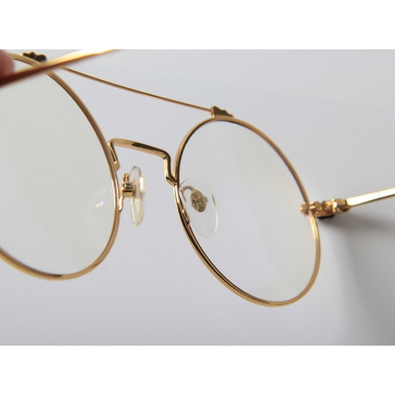 Chrome Hearts PRAWN QUEEN Eyeglasses In Gold