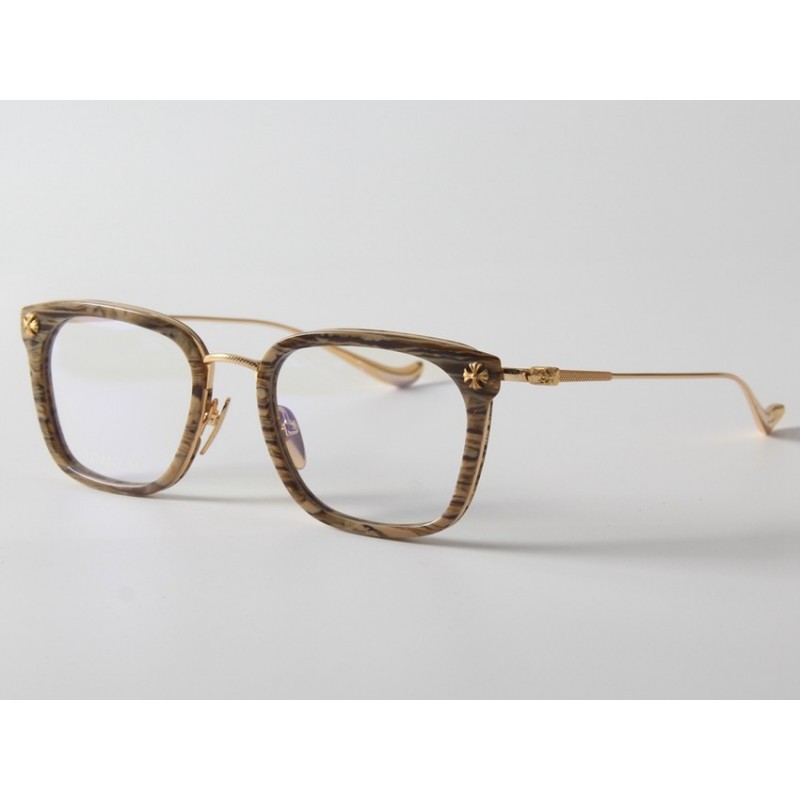 Chrome Hearts GIZZNME Eyeglasses In Wood texture
