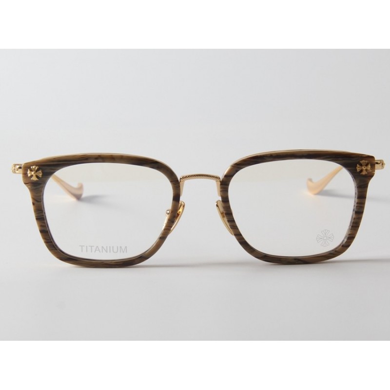 Chrome Hearts GIZZNME Eyeglasses In Wood texture