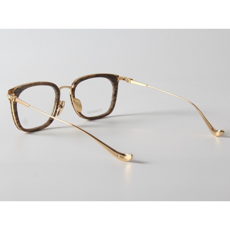 Chrome Hearts GIZZNME Eyeglasses In Wood texture