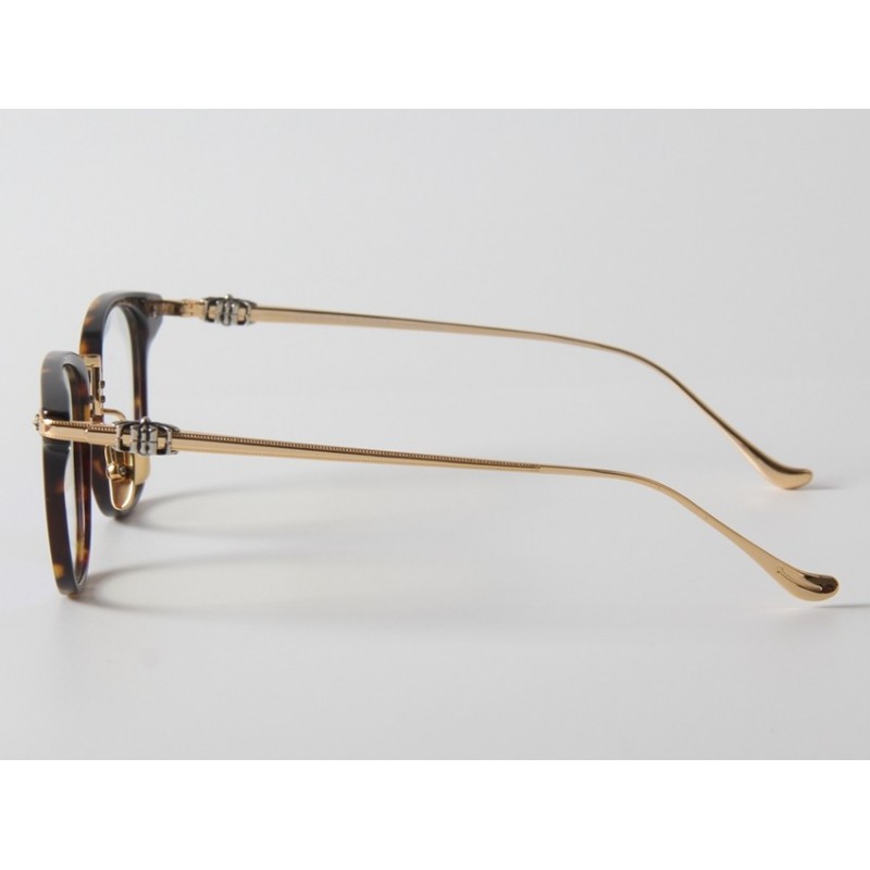 Chrome Hearts SHAGASS Titanium Eyeglasses In Tortoise Gold