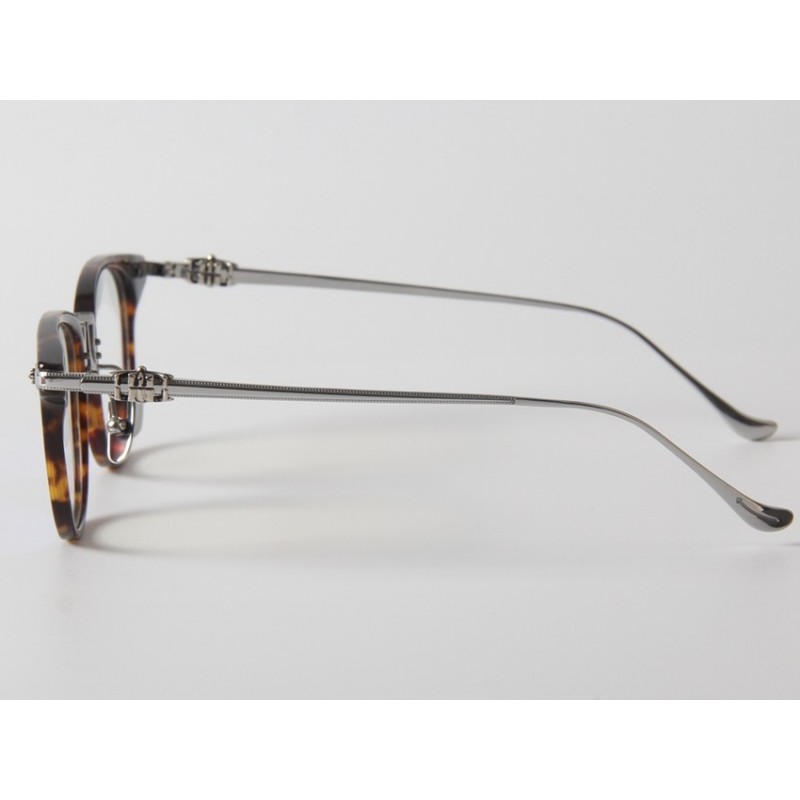 Chrome Hearts SHAGASS Titanium Eyeglasses In Tortoise Silver