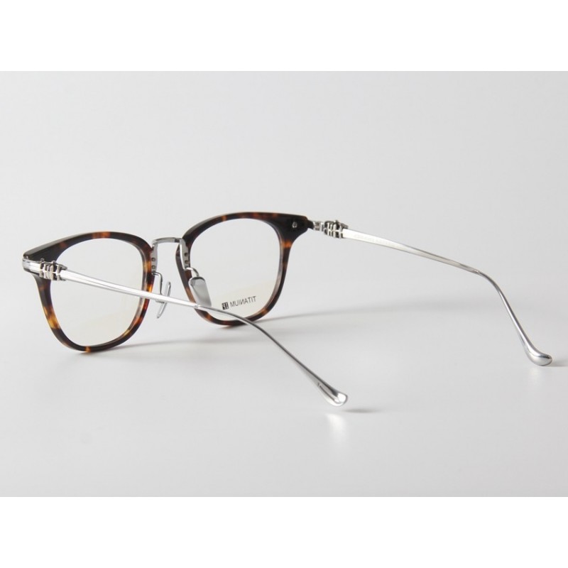 Chrome Hearts SHAGASS Titanium Eyeglasses In Tortoise Silver