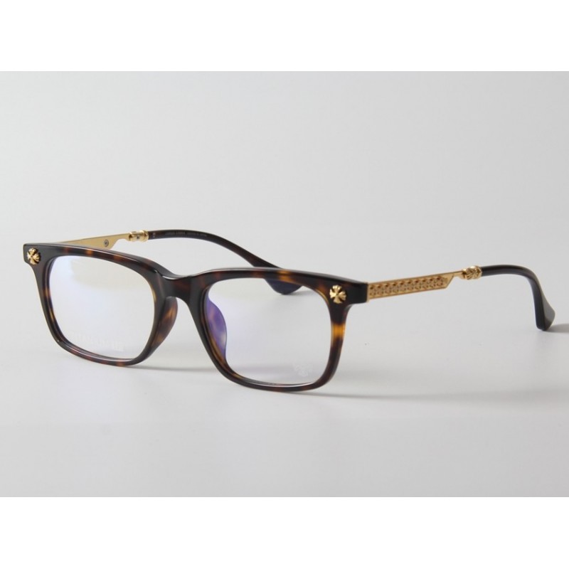 Chrome Hearts MORNING I Eyeglasses In Tortoise Gold