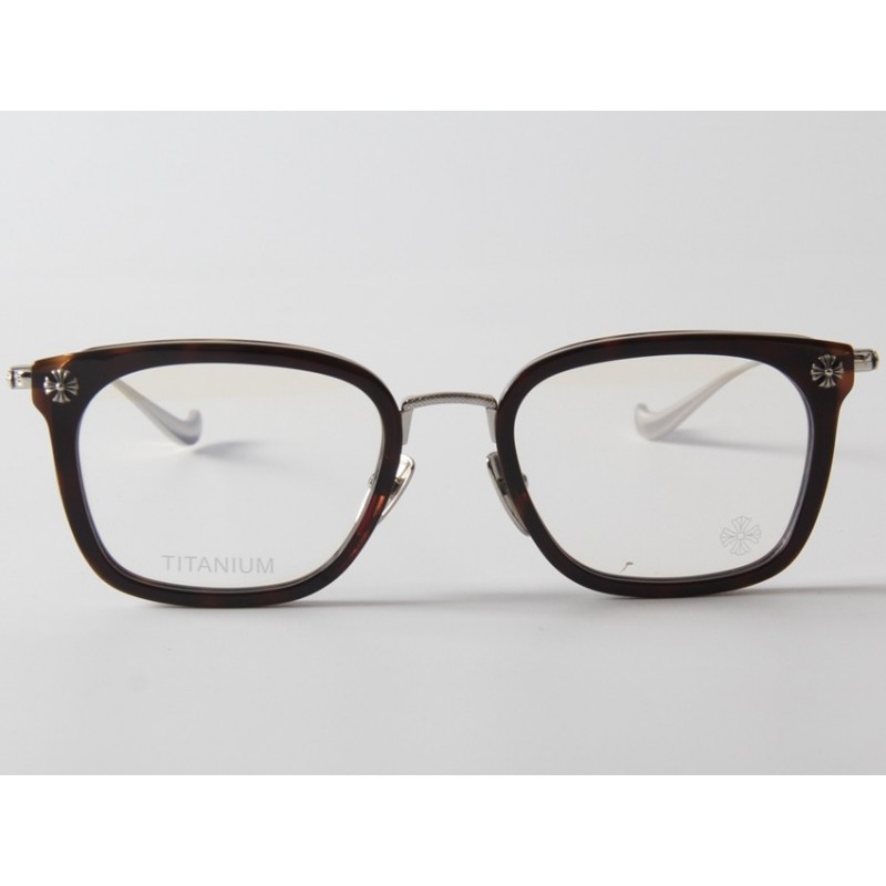 Chrome Hearts GIZZNME Eyeglasses In Tortoise Silver
