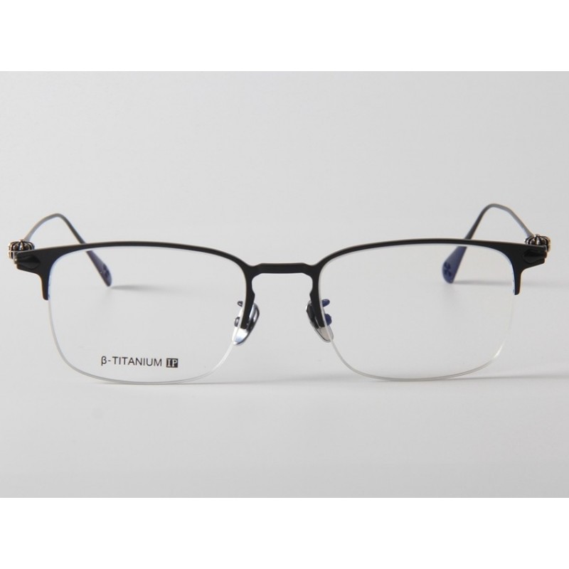 Chrome Hearts TEMOIS II Titanium Eyeglasses In Black