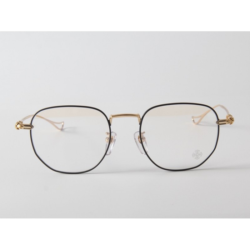 Chrome Hearts SINNERGAM II Eyeglasses In Black Gold