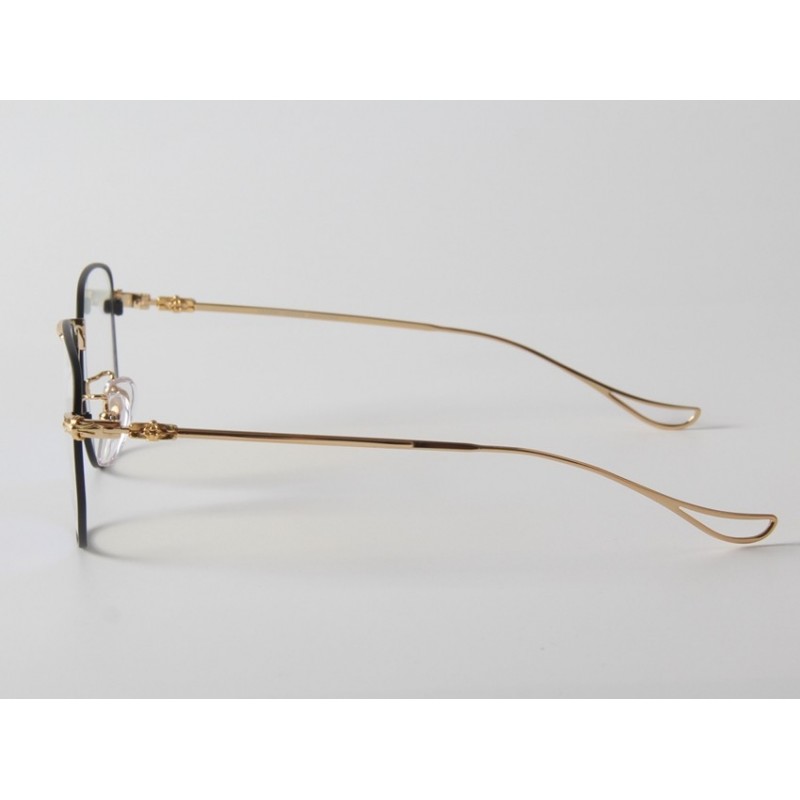 Chrome Hearts SINNERGAM II Eyeglasses In Black Gold