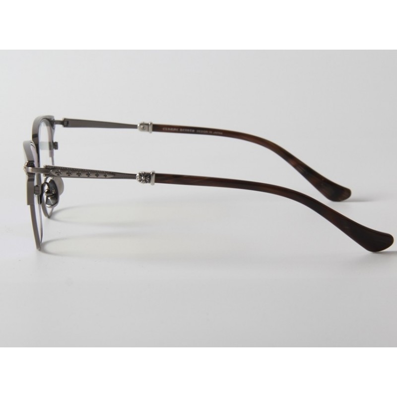 Chrome Hearts PLONKEP Titanium Eyeglasses In Gunmetal