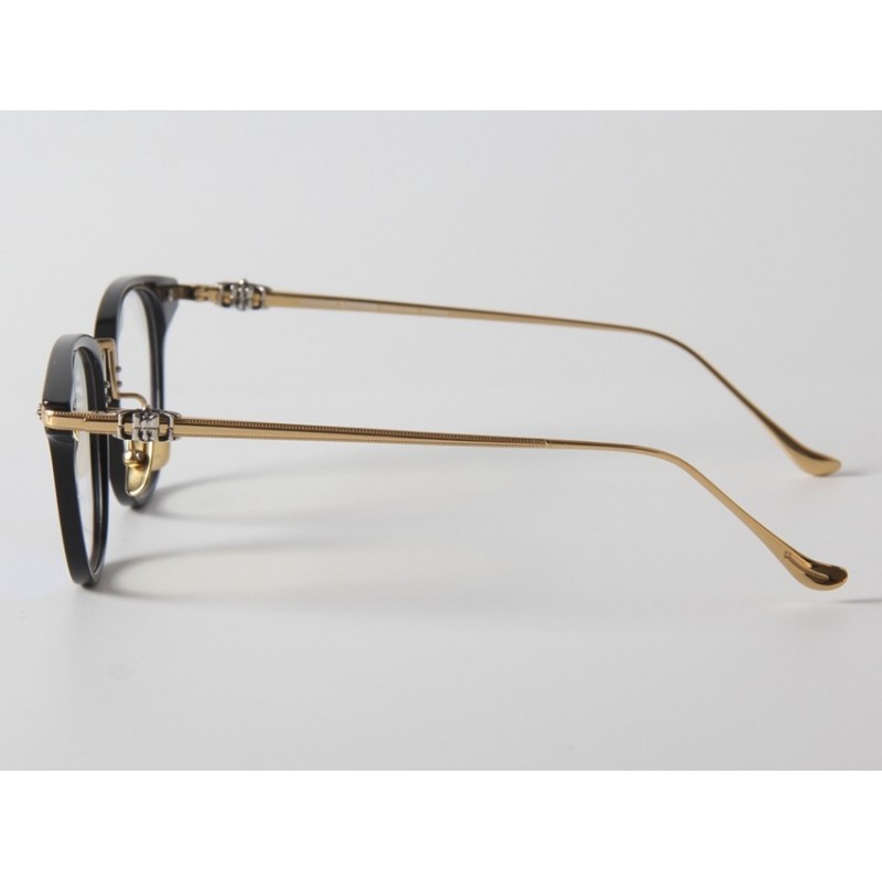 Chrome Hearts SHAGASS Titanium Eyeglasses In Black Gold