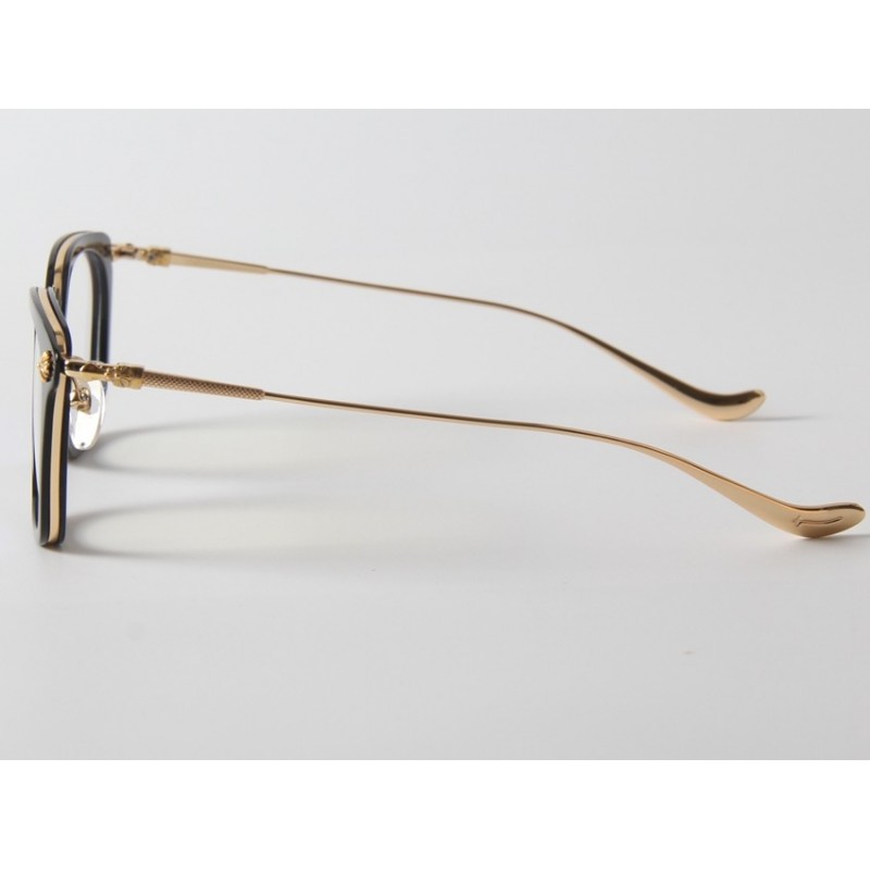 Chrome Hearts GIZZNME Eyeglasses In Black Gold