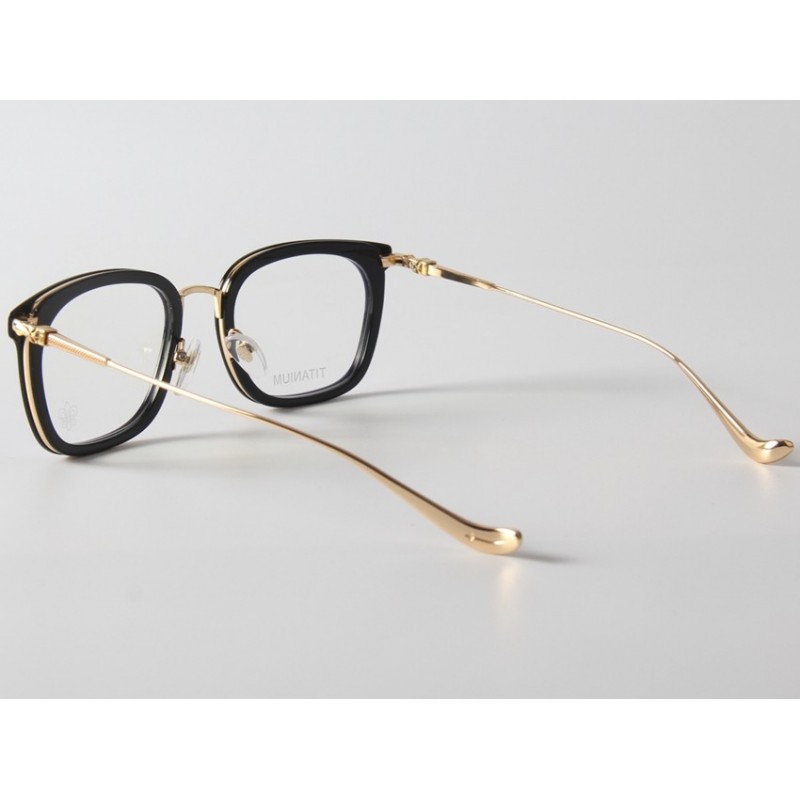 Chrome Hearts GIZZNME Eyeglasses In Black Gold