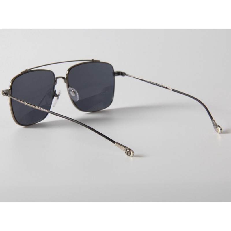 Chrome Hearts BONE PRONE-A Sunglasses In Gunmetal