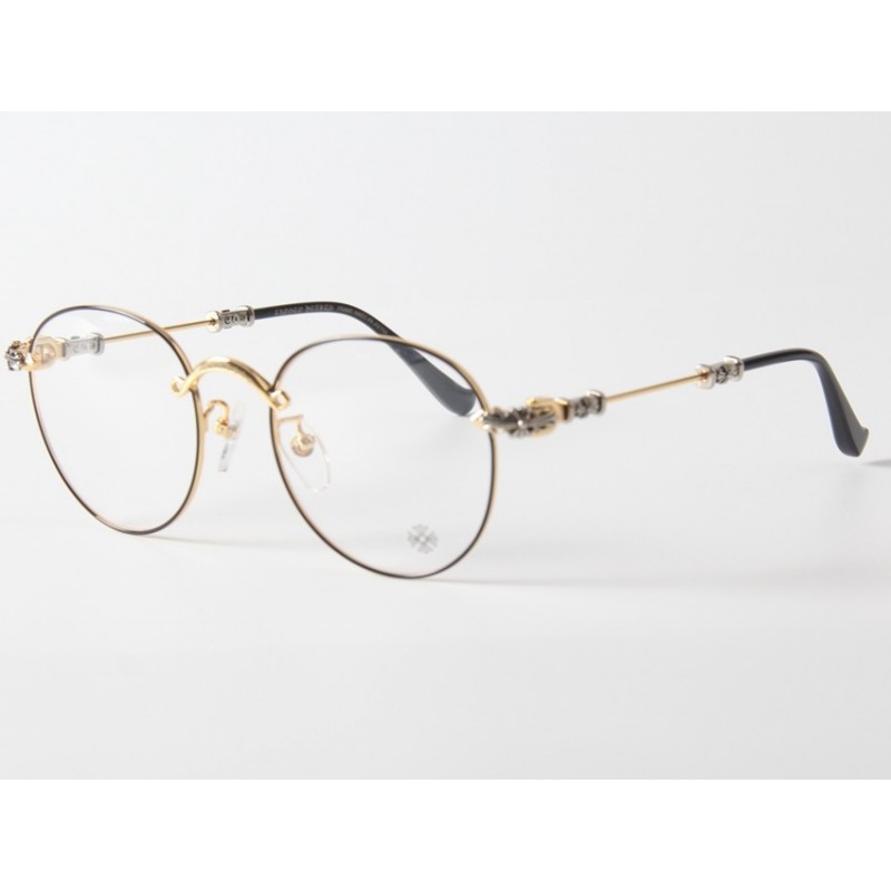 Chrome Hearts BUBBA-A Eyeglasses In Black Gold