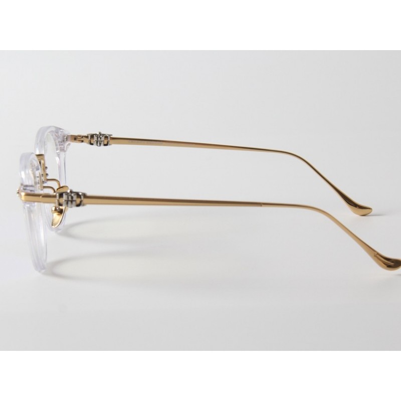 Chrome Hearts FANX HUNEY Titanium Eyeglasses In Transparent G