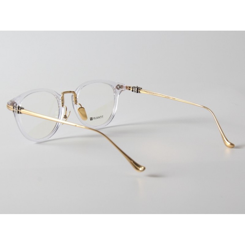 Chrome Hearts FANX HUNEY Titanium Eyeglasses In Transparent G