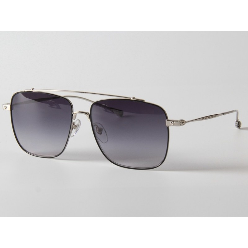 Chrome Hearts BONE PRONE-A Sunglasses In Silver