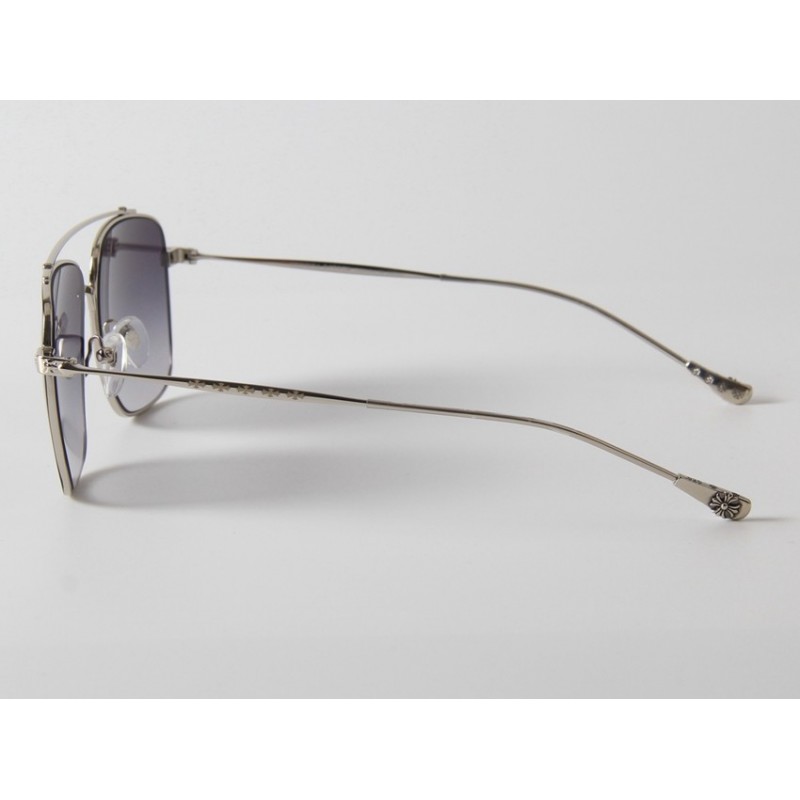 Chrome Hearts BONE PRONE-A Sunglasses In Silver