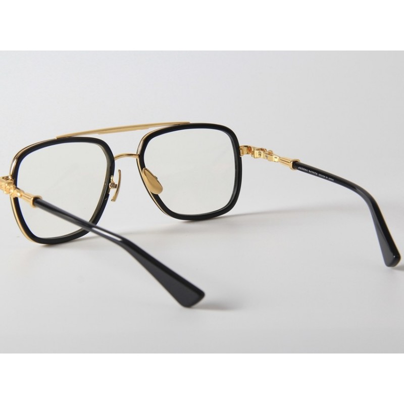 Chrome Hearts BELLAII Eyeglasses In Black Gold