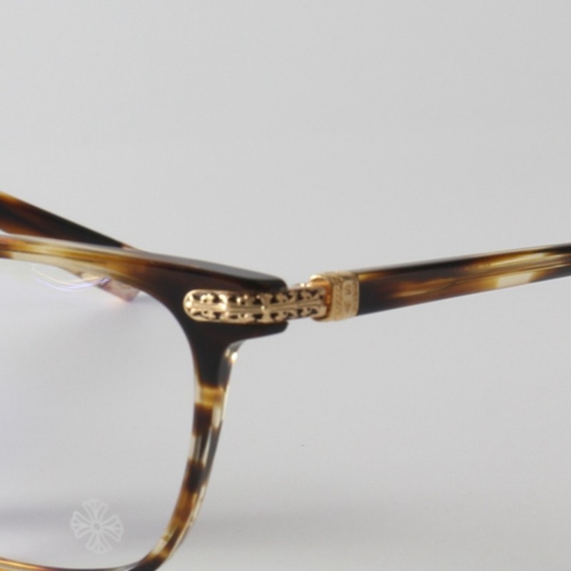 Chrome Hearts DARLIN Eyeglasses In Tortoise Gold