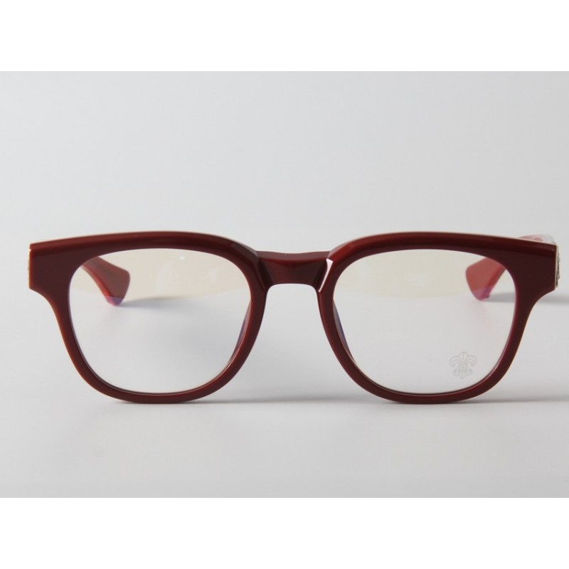Chrome Hearts CUNTVOLUTED Eyeglasses In Red