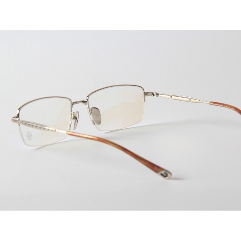 Chrome Hearts BUTTFLUX-A Eyeglasses In Silver