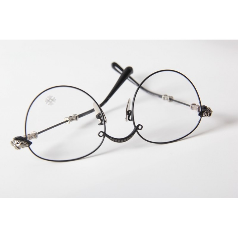 Chrome Hearts BUBBA-A Eyeglasses In Black Silver