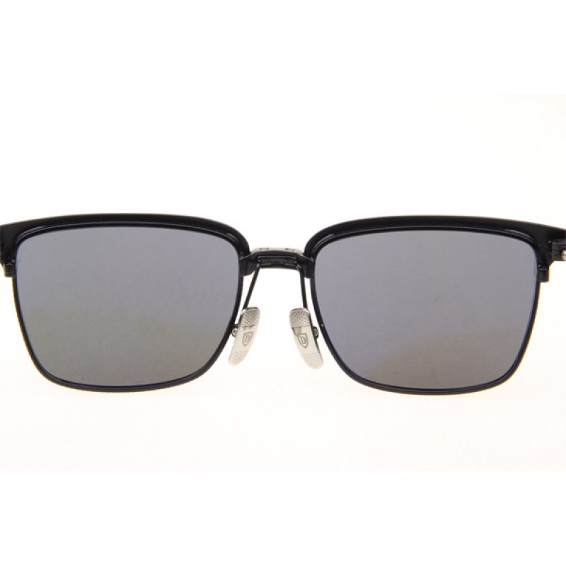 Dita Aristocrat Sunglasses In Silver Black With Grey Lens