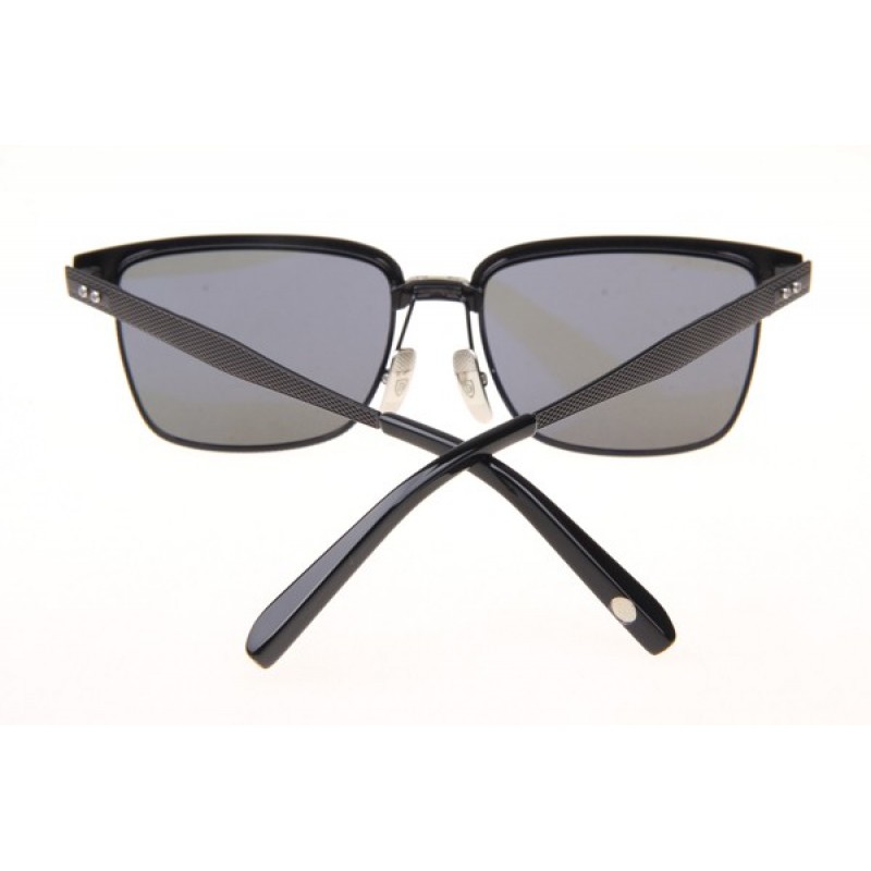 Dita Aristocrat Sunglasses In Silver Black With Grey Lens