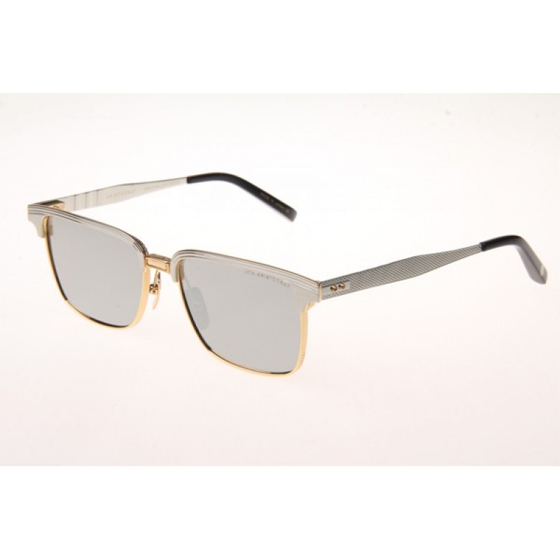 Dita Aristocrat Sunglasses In Gold Silver With Mir...