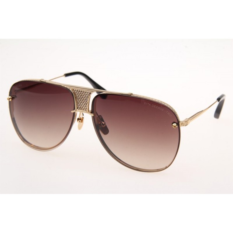 Dita Decade Two Sunglasses in Gold With Gradient B...
