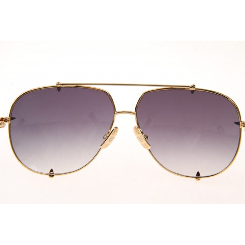 Dita Talon DVT328 Sunglasses In Gold With Grey Grandient Lens