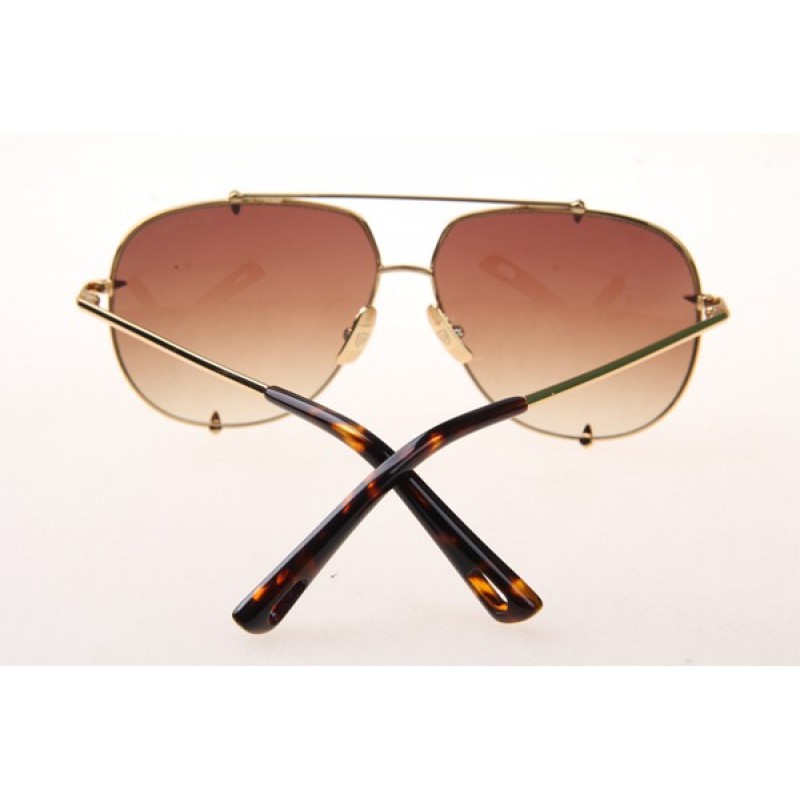 Dita Talon DVT328 Sunglasses In Gold With Brown Grandient Lens