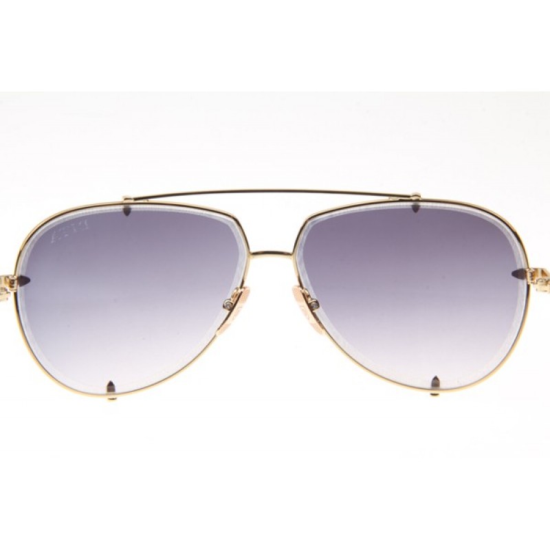 Dita Talon Sunglasses In Gold Gradient Grey