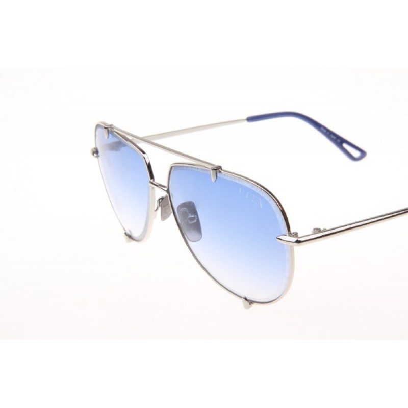 Dita Talon Sunglasses In Silver Gradient Blue