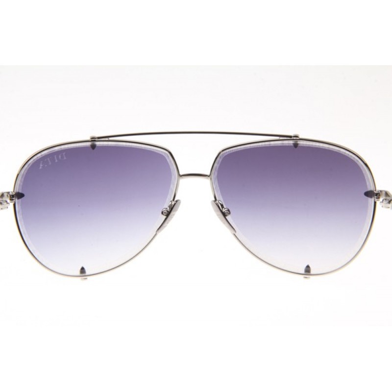 Dita Talon Sunglasses In Silver Gradient Grey