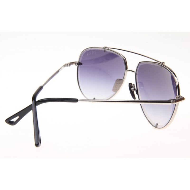 Dita Talon Sunglasses In Silver Gradient Grey