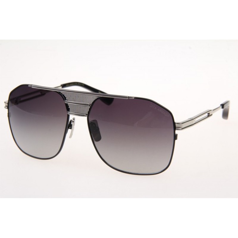Dita Armada Sunglasses In Black Silver With Gradie...