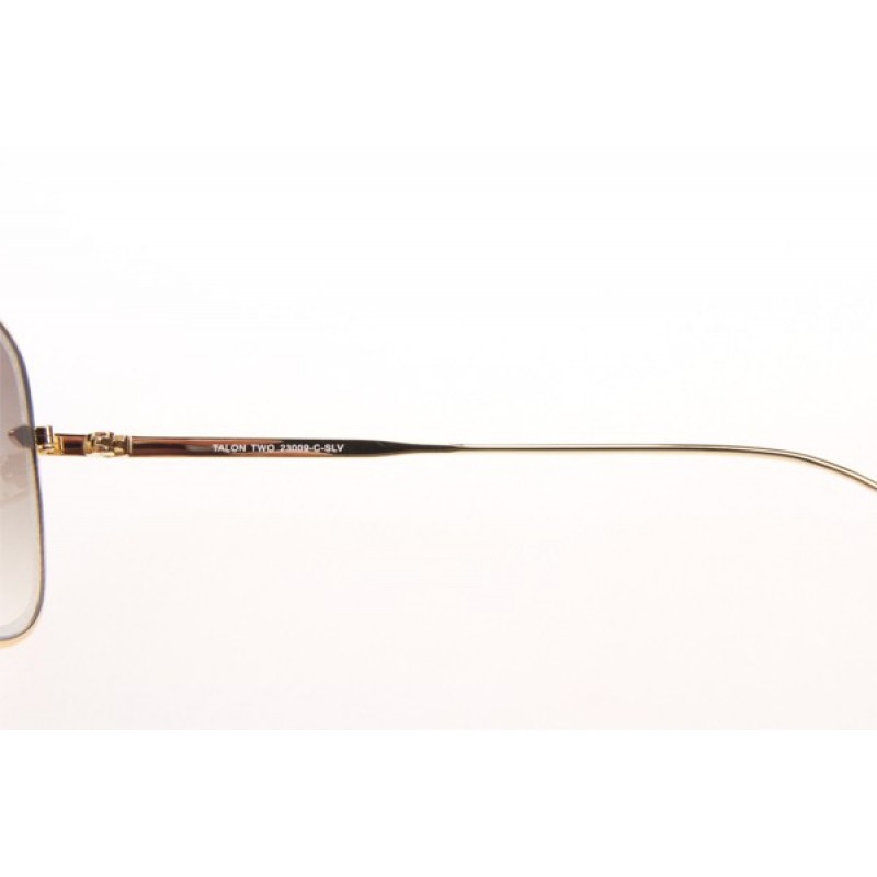 Dita Talon Two Sunglasses In Gold Gradient Brown