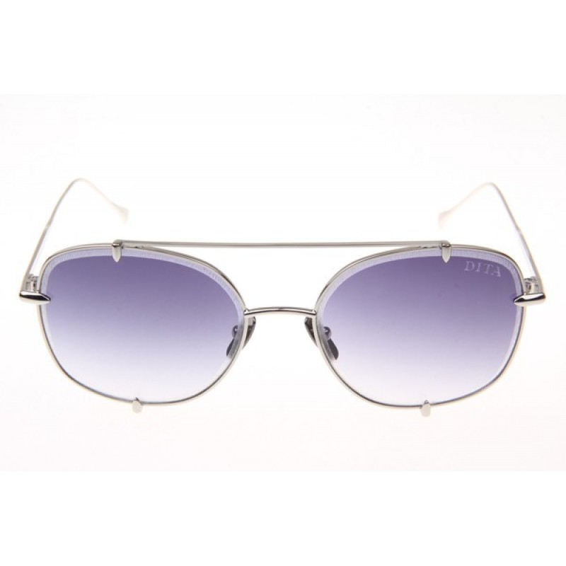 Dita Talon Two Sunglasses In Silver Gradient Grey