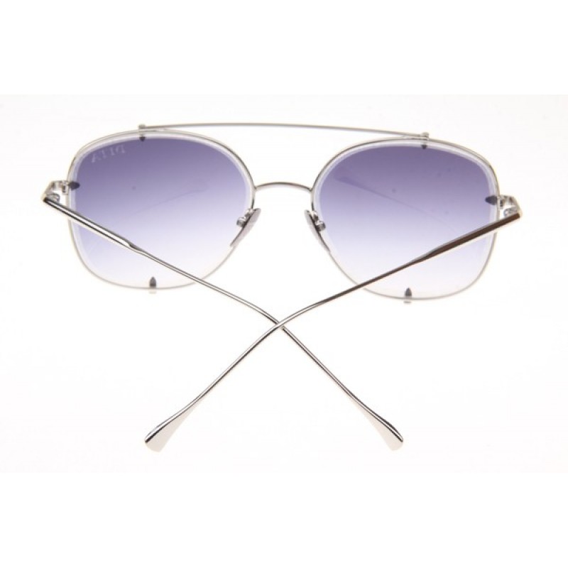 Dita Talon Two Sunglasses In Silver Gradient Grey