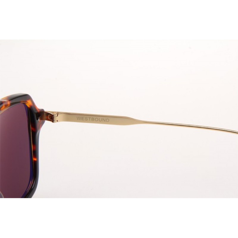 Dita Westbound Sunglasses In Tortoise Gold