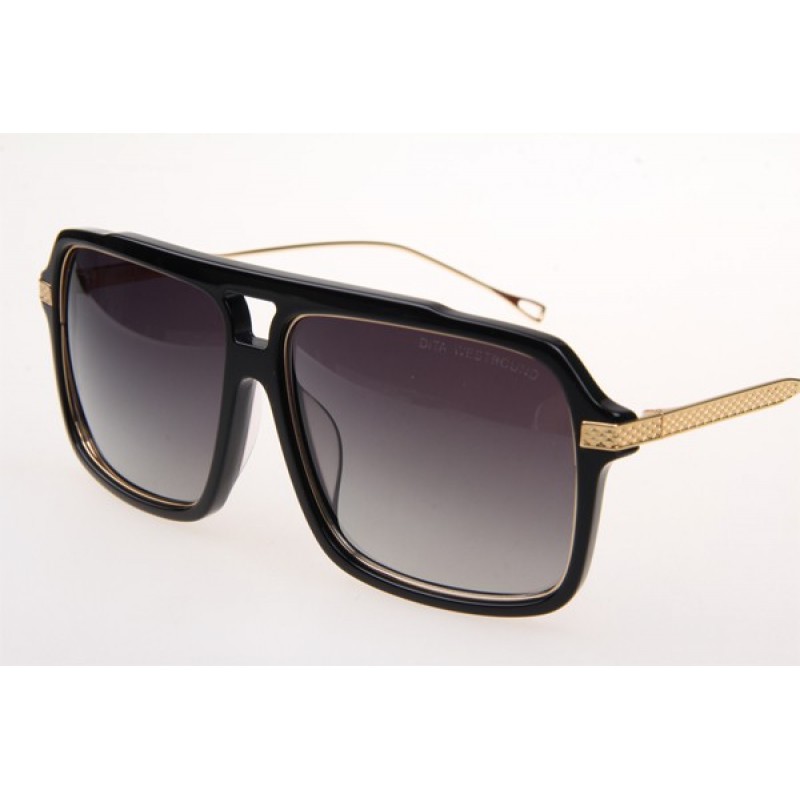 Dita Westbound Sunglasses In Black Gold