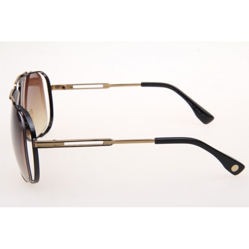 Dita Cascais DRX2065-B Sunglasses In Gold With Gradient Brown Lens