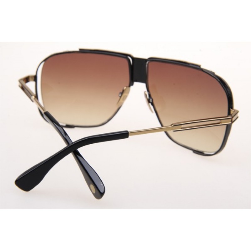 Dita Cascais DRX2065-B Sunglasses In Gold With Gradient Brown Lens