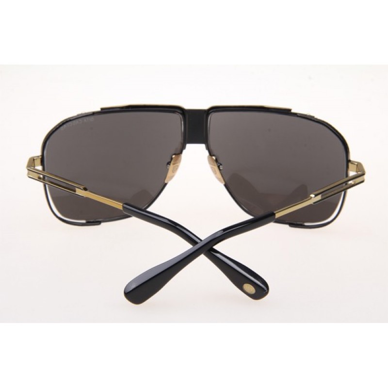 Dita Cascais DRX2065-B Sunglasses In Black Gold With Mirror Lens