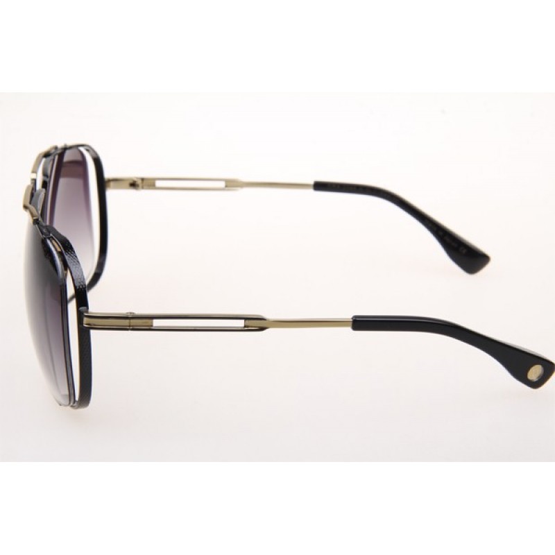 Dita Cascais DRX2065-B Sunglasses In Black Gold With Gradient Grey Lens