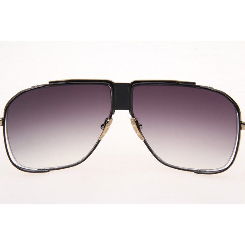 Dita Cascais DRX2065-B Sunglasses In Black Gold With Gradient Grey Lens