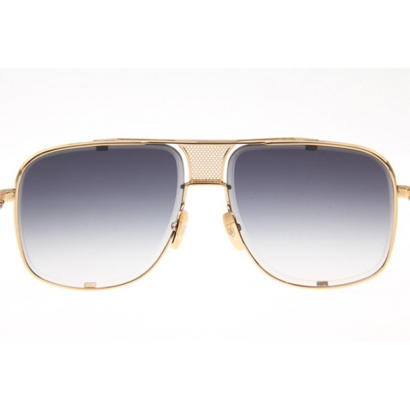 Dita Mach Five DRX2087A Sunglasses In Gold Gradient Grey